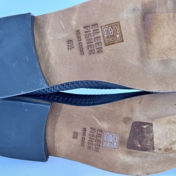 Eileen Fisher Jude Recycled Stretch Knit Bootie Size 6.5 Grey Ankle Boot - Picture 12 of 12